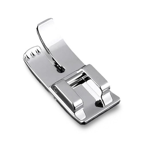 Prensatela recta CY-7304 para máquina de coser doméstica, accesorio metálico snap-on para costura recta precisa en telas finas y delicadas."