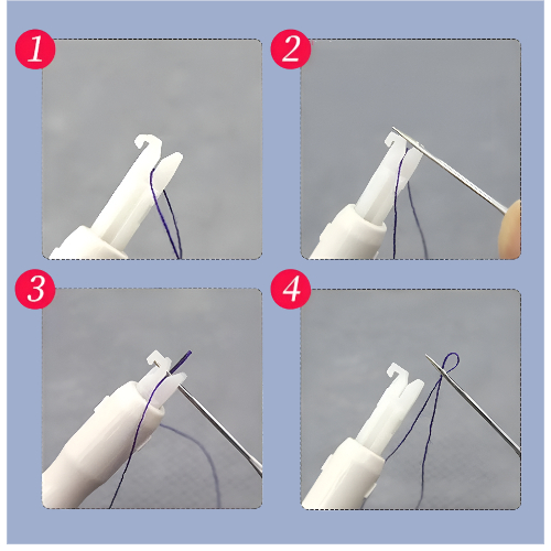 Enhebrador automático de agujas CY-1201 para máquinas de coser domésticas compatible con Brother, Singer y otras marcas"