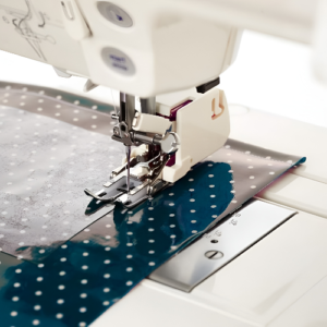 Prensatelas walking foot 214875014 con guía de acolchado para máquina de coser doméstica, ideal para coser telas gruesas y múltiples capa