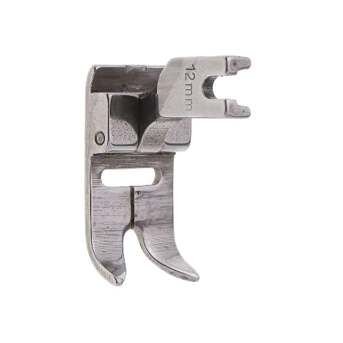 Prensatela 20U 12 mm ref. 543939 para zig-zag industrial High Shank, con bisagra.