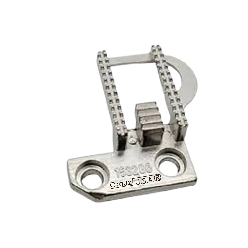 Dientes de arrastre 153206 para máquina de coser, repuesto metálico original para avance de tela.