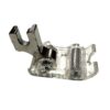 Prensatela 722L con ruedas caña baja para máquina de coser, accesorio metálico para coser telas difíciles como cuero, lona o vinilo.