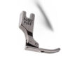 Prensatela P363 (40322SH) cremallera estrecho con puntas partidas y bisagra para máquina plana industrial high shank.