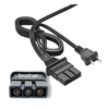 Cable alimentación Brother original HY-02 W17 E233504 para máquina de coser, repuesto compatible con múltiples modelos Brother.