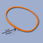 Banda D525 para máquina de coser Brother doméstica portátil, repuesto de transmisión resistente, disponible en Miami, Estados Unidos