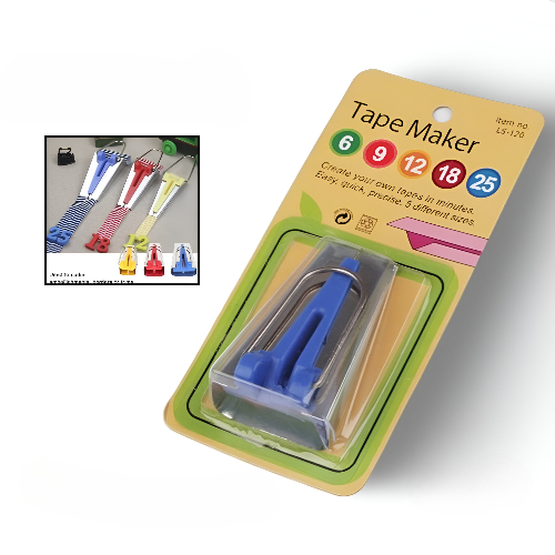 folder sesgador de 25 mm para máquina familiar