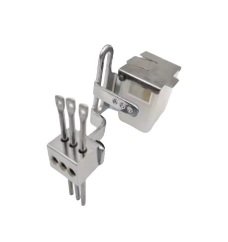 Set de guías de hilo y tanque de lubricación Pegasus W500 207065-9U, repuesto para máquina de coser industrial.