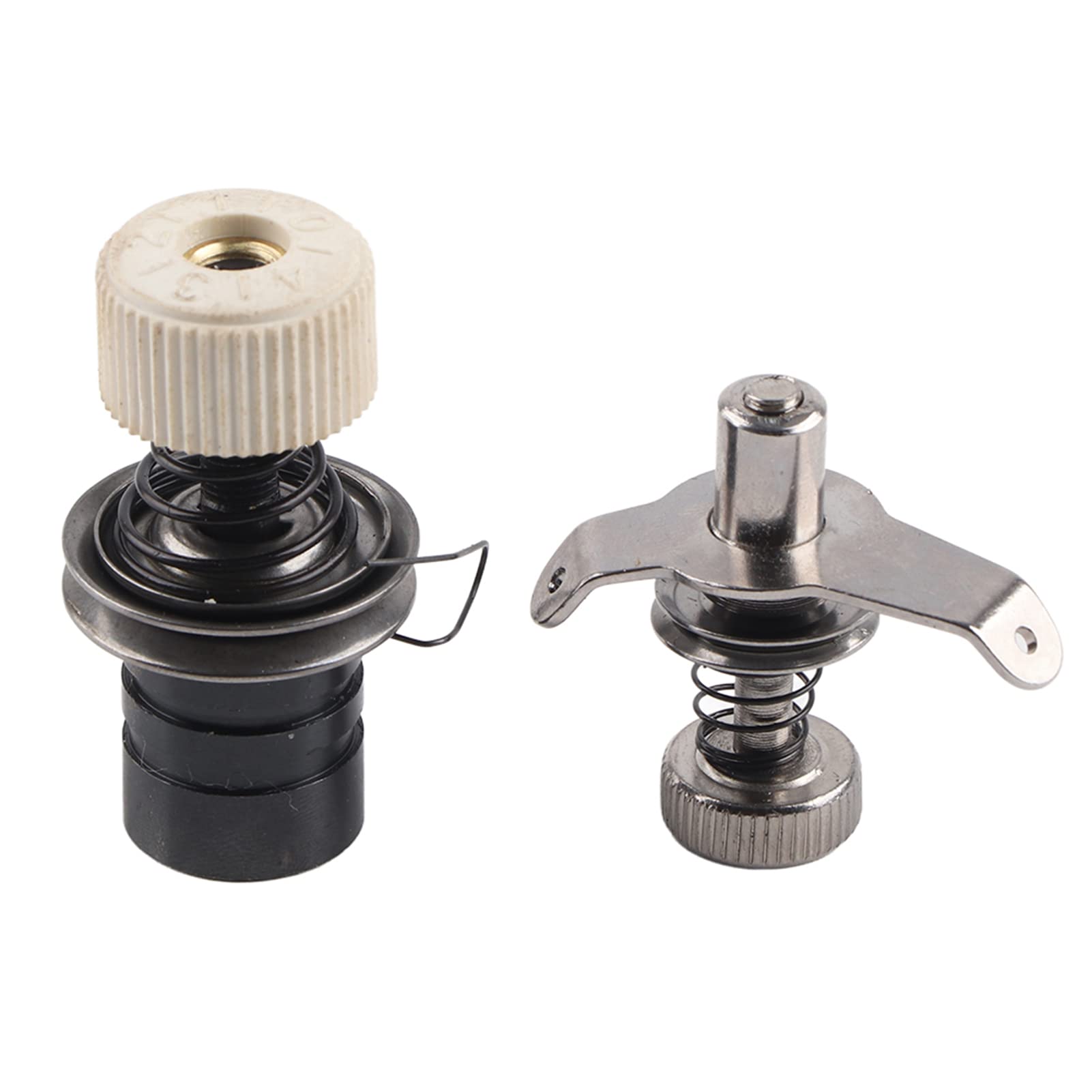 Tira hilo de tensión liviano, número de pieza 502668, repuesto para máquina de coser recta industrial Juki/Yuki 5550; componente metálico del sistema de tensión del hilo para costuras con hilo liviano.