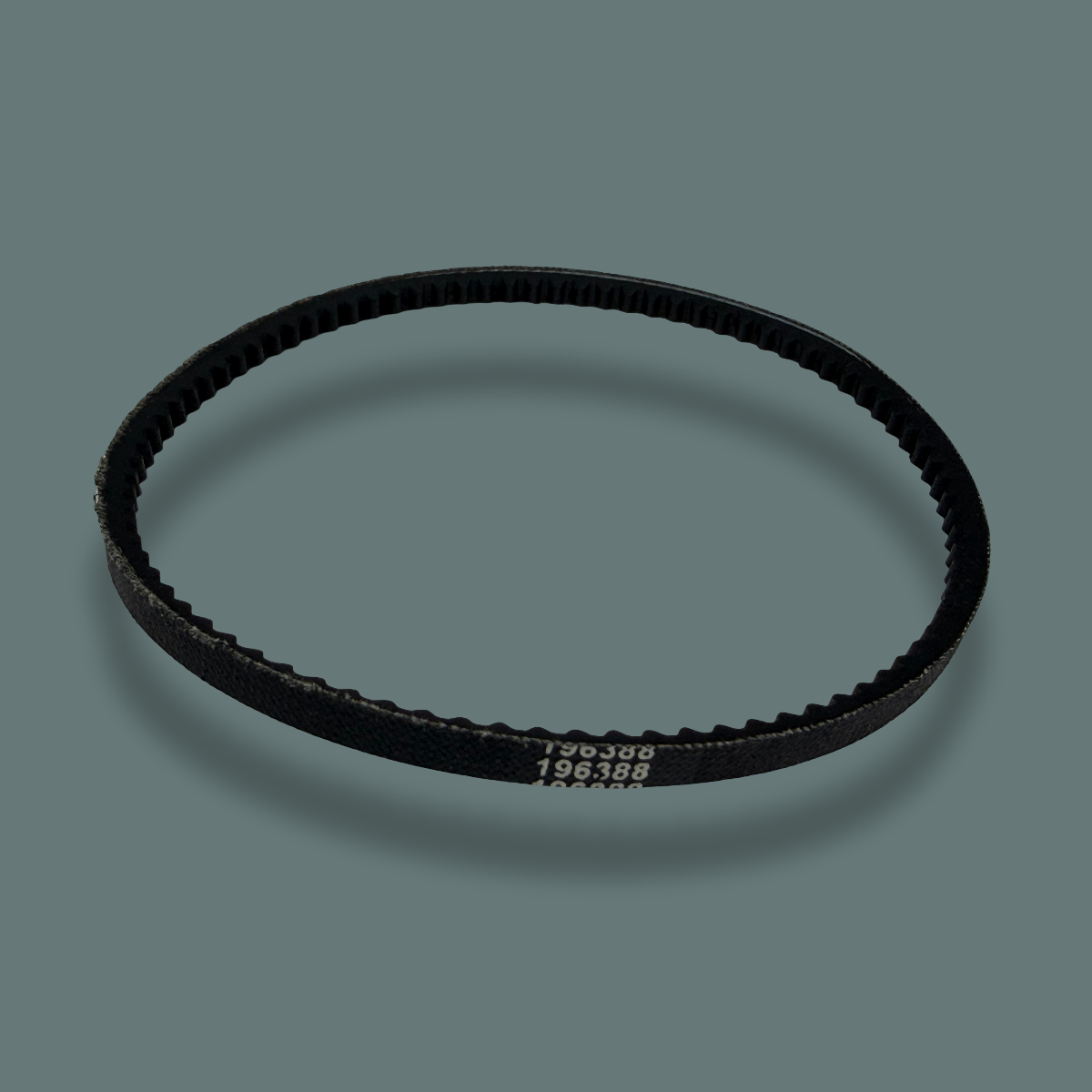 Banda de motor 196388 para máquina de coser en lona y caucho, repuesto de transmisión resistente, disponible en Miami, Estados Unidos