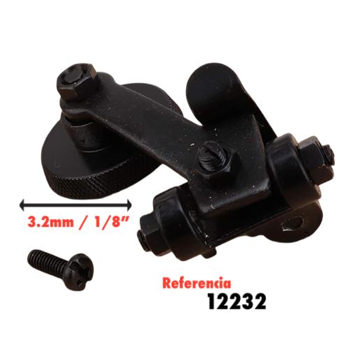 Large roller presser foot 12232, 3.2mm, for sewing leather and thick materials on industrial sewing machines