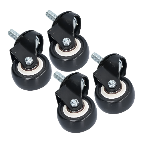 Rodachines para máquina de coser industrial 297-17 de alta resistencia en Colombia, Ruedas para máquina de coser industrial que facilitan el movimiento del equipo