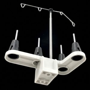 Porta Conos AFN2 E28093 para máquina overlock o fileteadora chinita, soporte para conos de hilo, disponible en Miami, Estados Unidos