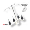 Porta Conos AFN2 E28093 para máquina overlock o fileteadora chinita, soporte para conos de hilo, disponible en Miami, Estados Unidos