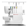 Máquina de coser Singer S0105 blanca, fácil de usar, ideal para principiantes y costura doméstica