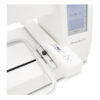 Máquina de bordar Janome 400E con área amplia y pantalla táctil ideal para bordado profesional