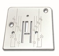 Planchuela para máquina de coser PFAFF 303 y Janome T20, placa de aguja de repuesto para costuras precisas.