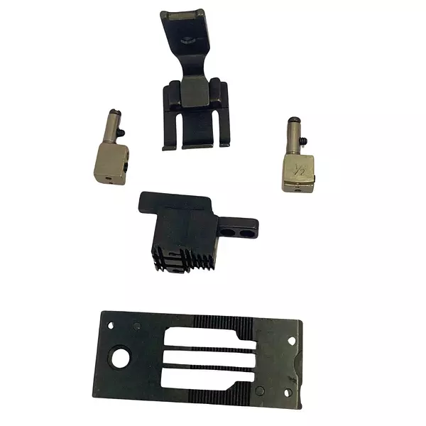 Ajuste de máquina de coser dos agujas tipo Juky escualizable 1162 1/4 QX.