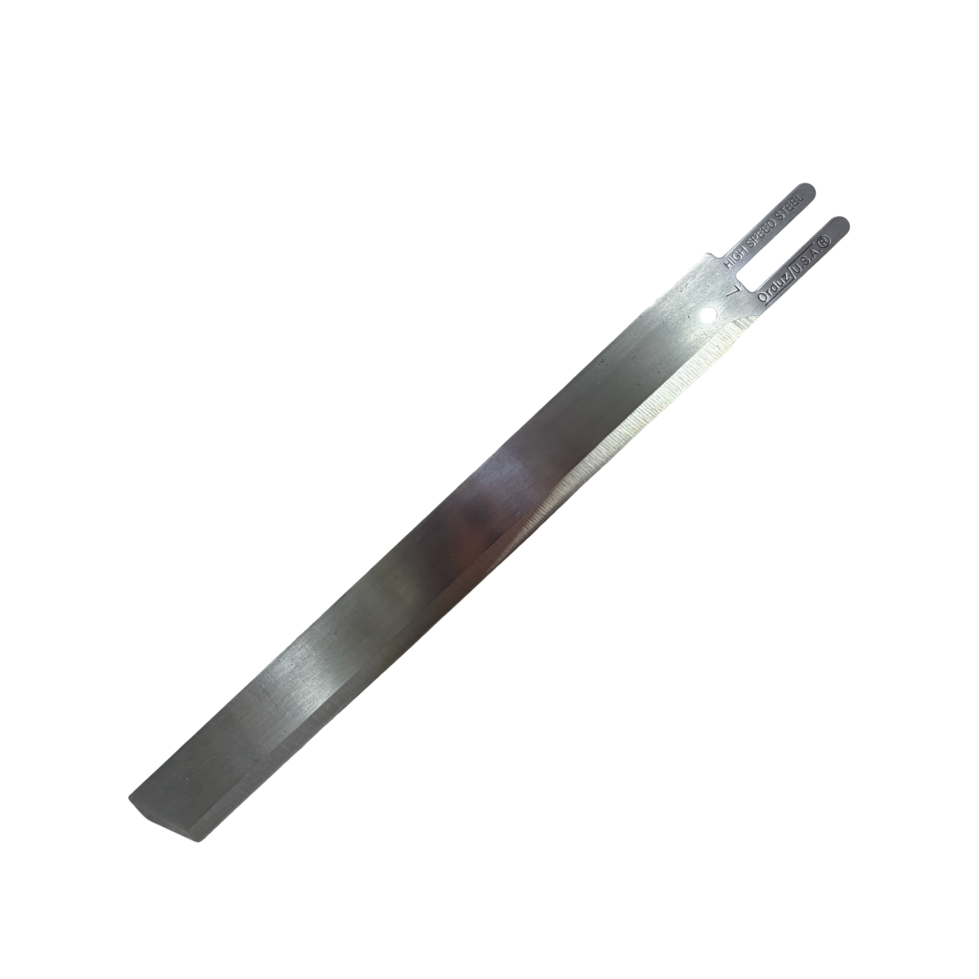 Filo de precisión de la Cuchilla Vertical 7E Orduz® HSS para cortadora de tela Eastman.