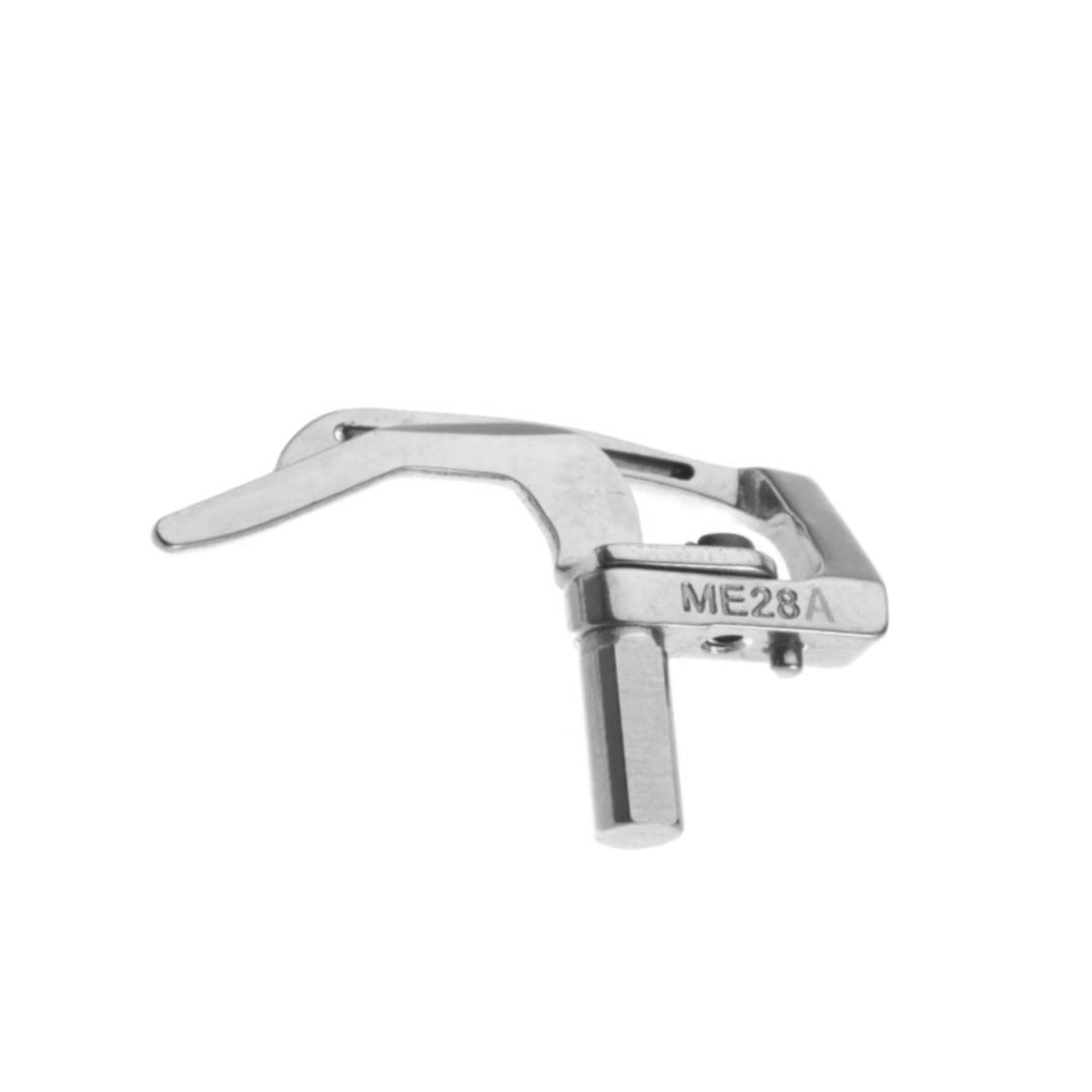 Looper for the Siruba ME28QX collar sewing machine, an industrial replacement part for forming precise stitches.