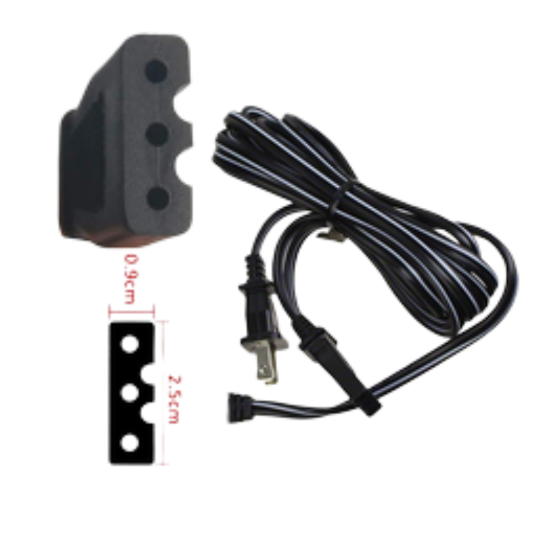 YUK3-S 110V cable for sewing machine model 811-21, electrical power supply replacement part for industrial sewing machine motors.