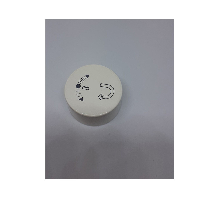 Botón de remate para máquina de coser Singer Dinas referencia 317307-452, repuesto compatible para activar la función de retroceso y asegurar costuras profesionales.