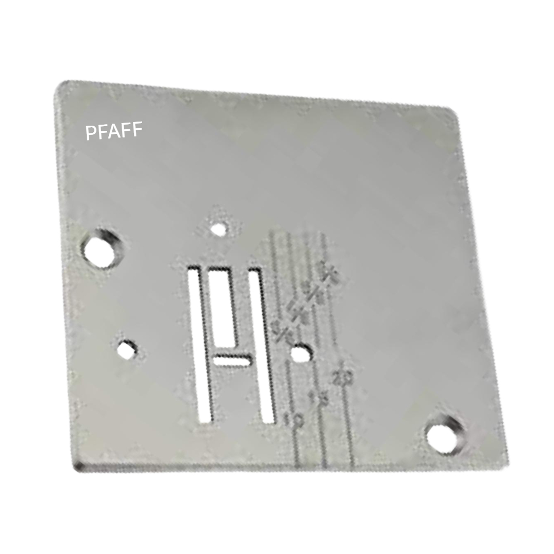 Sewing machine plate for PFAFF and Janome 730027007, replacement needle plate for precise and even stitches.