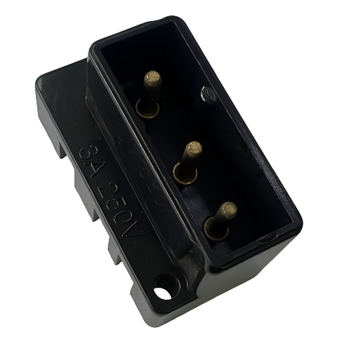 Socket para máquina de coser doméstica TBYDK32A, enchufe para motor 3A 250V, repuesto eléctrico de conexión segura.