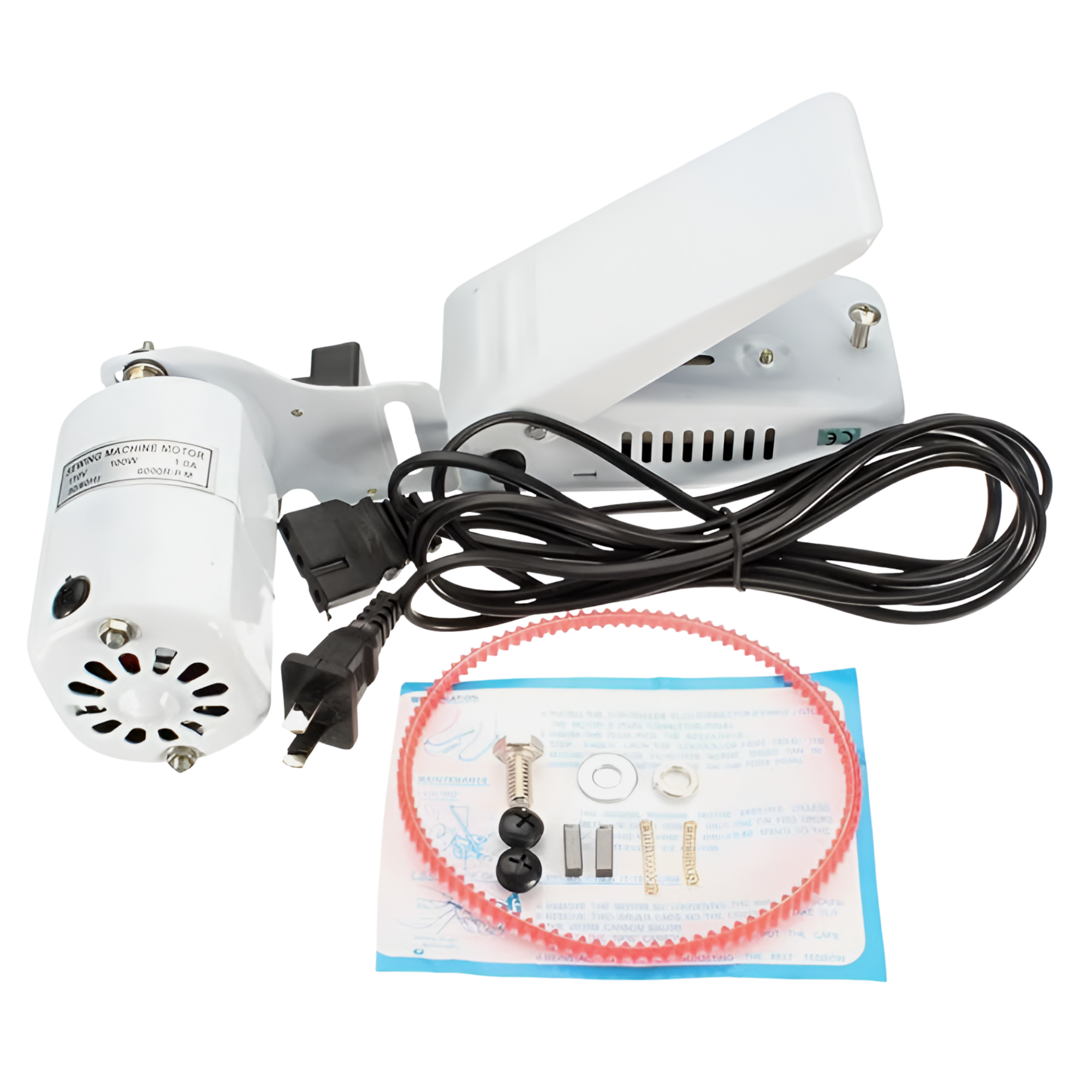 Kit de motor Dinami con pedal para máquina de coser familiar