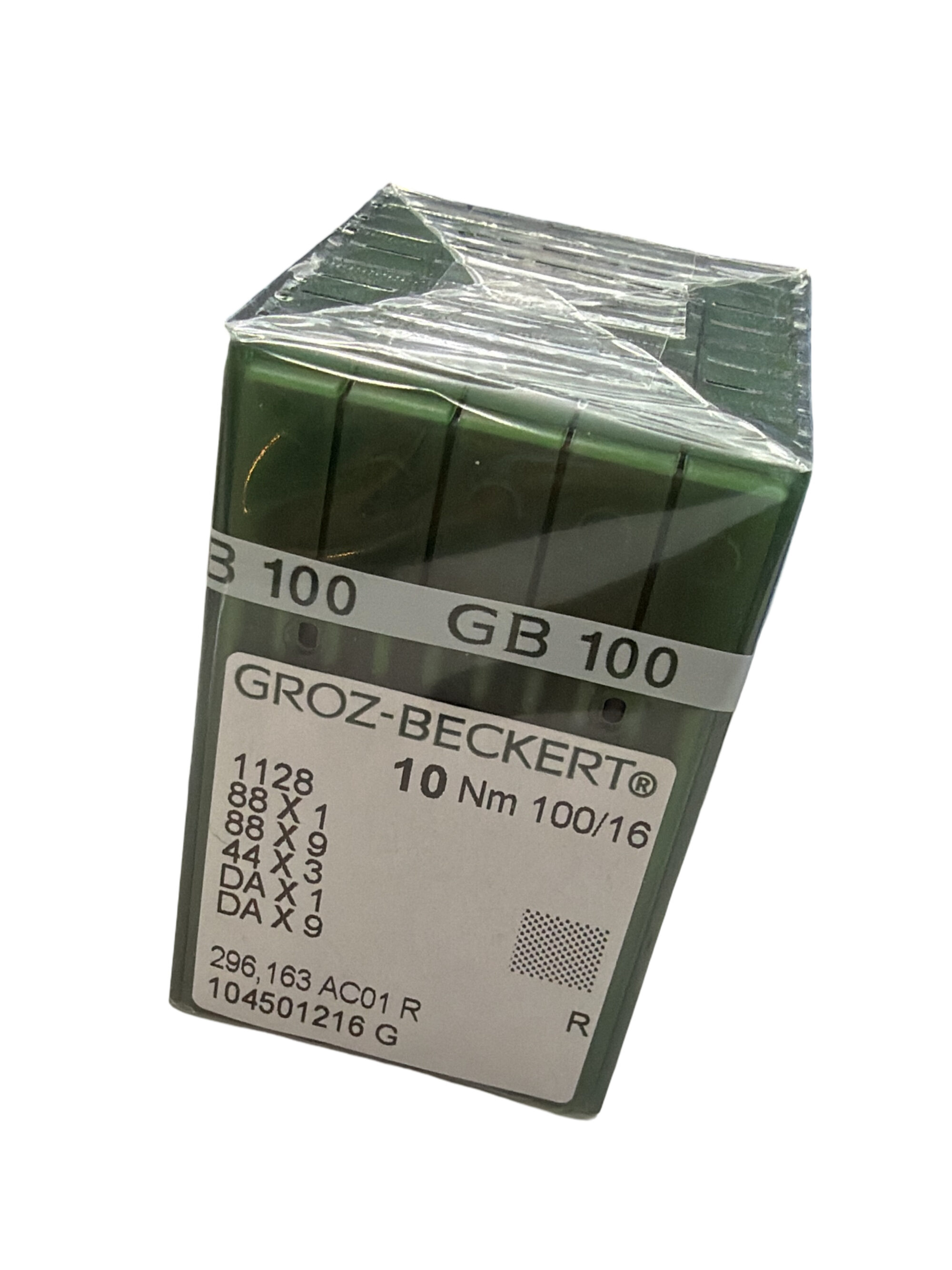 Segunda vista de aguja industrial 88X1 #80/12 equivalente a DAx1, 88X9, 1128 y 44X3
