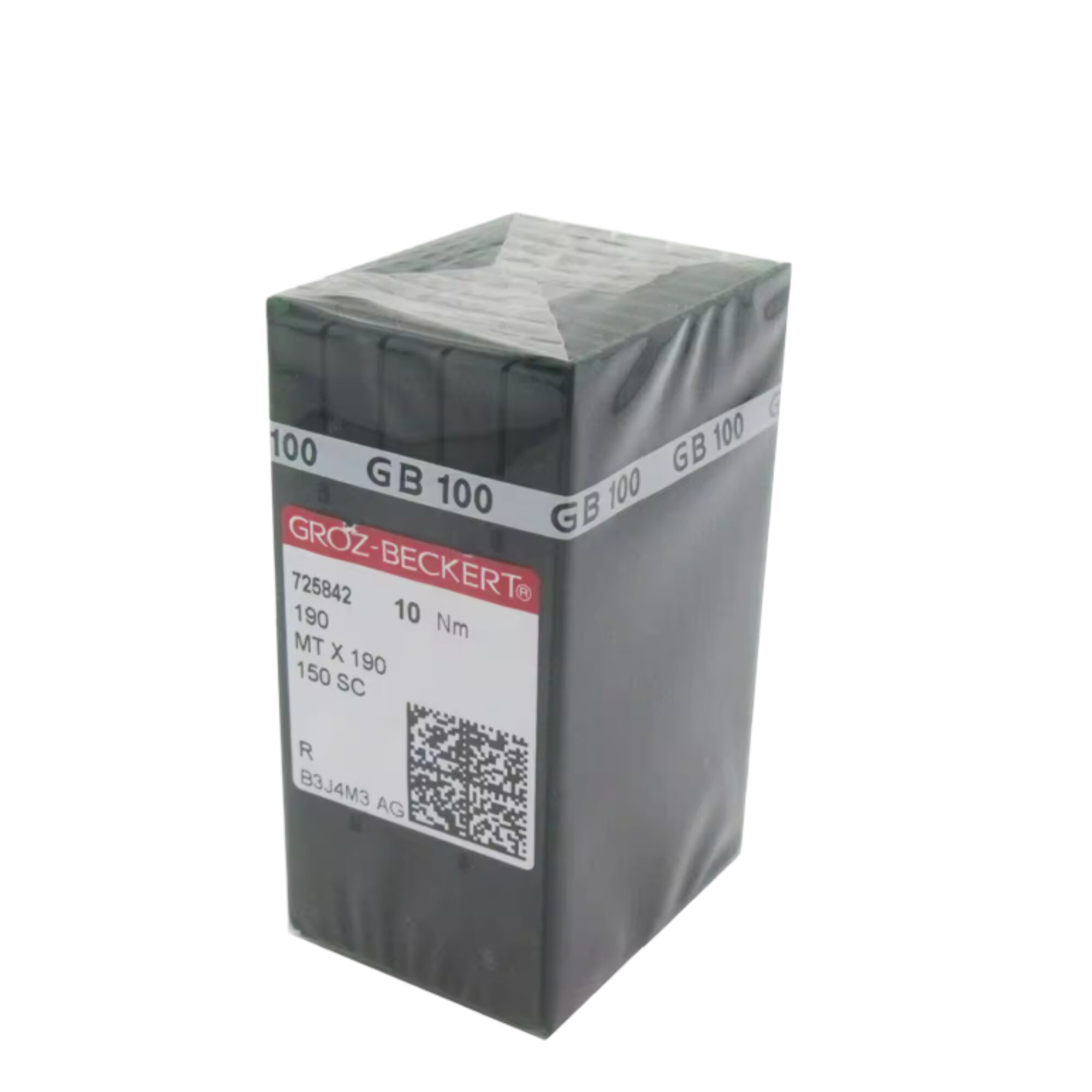 Agujas Industriales Groz-Beckert MTX190 190R 150 SC SY7555 #22 Nm 140 paquete de 10 para máquina de coser industrial