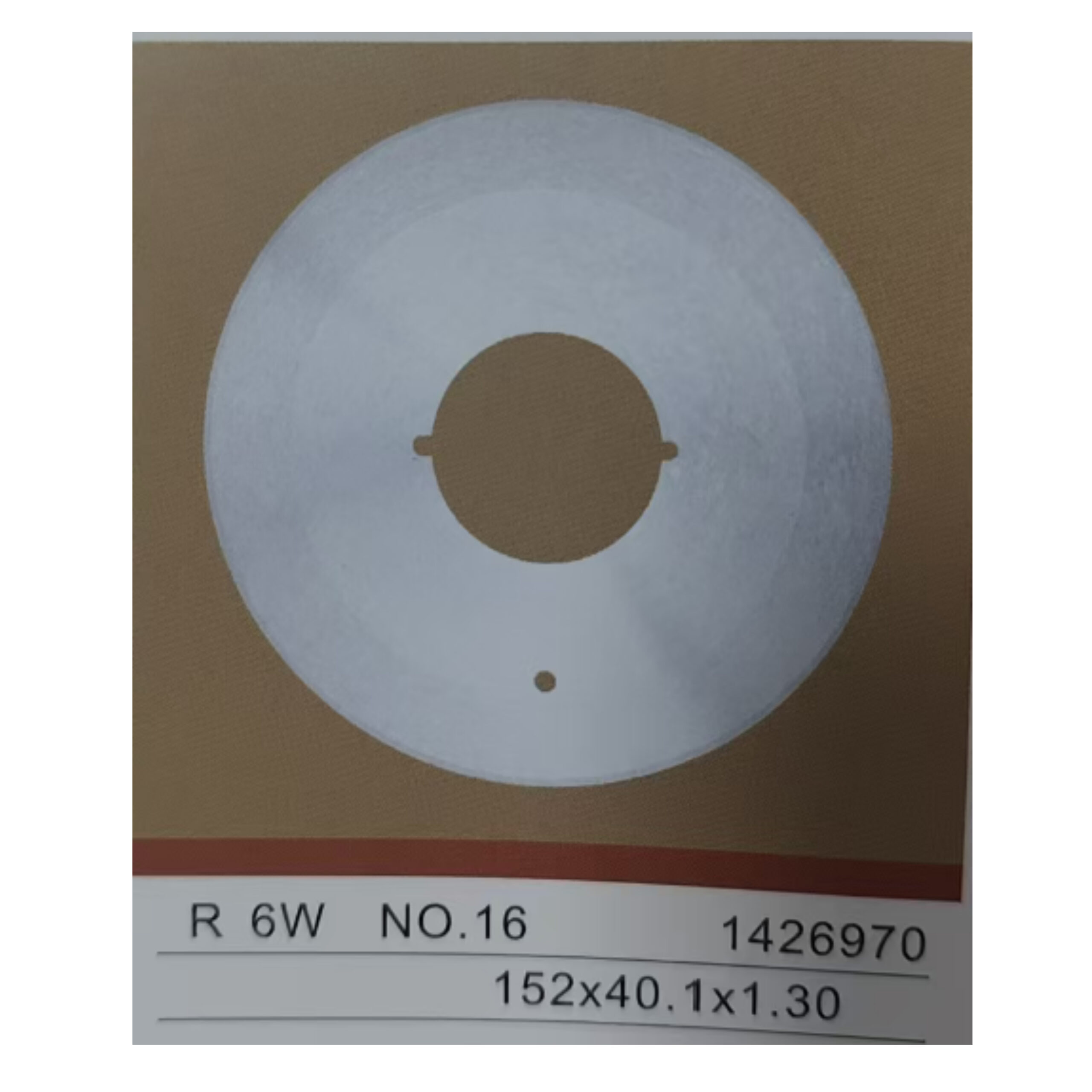 Cuchilla circular Golden Eagle R6W No.16 de 6 pulgadas para cortadora Wolf