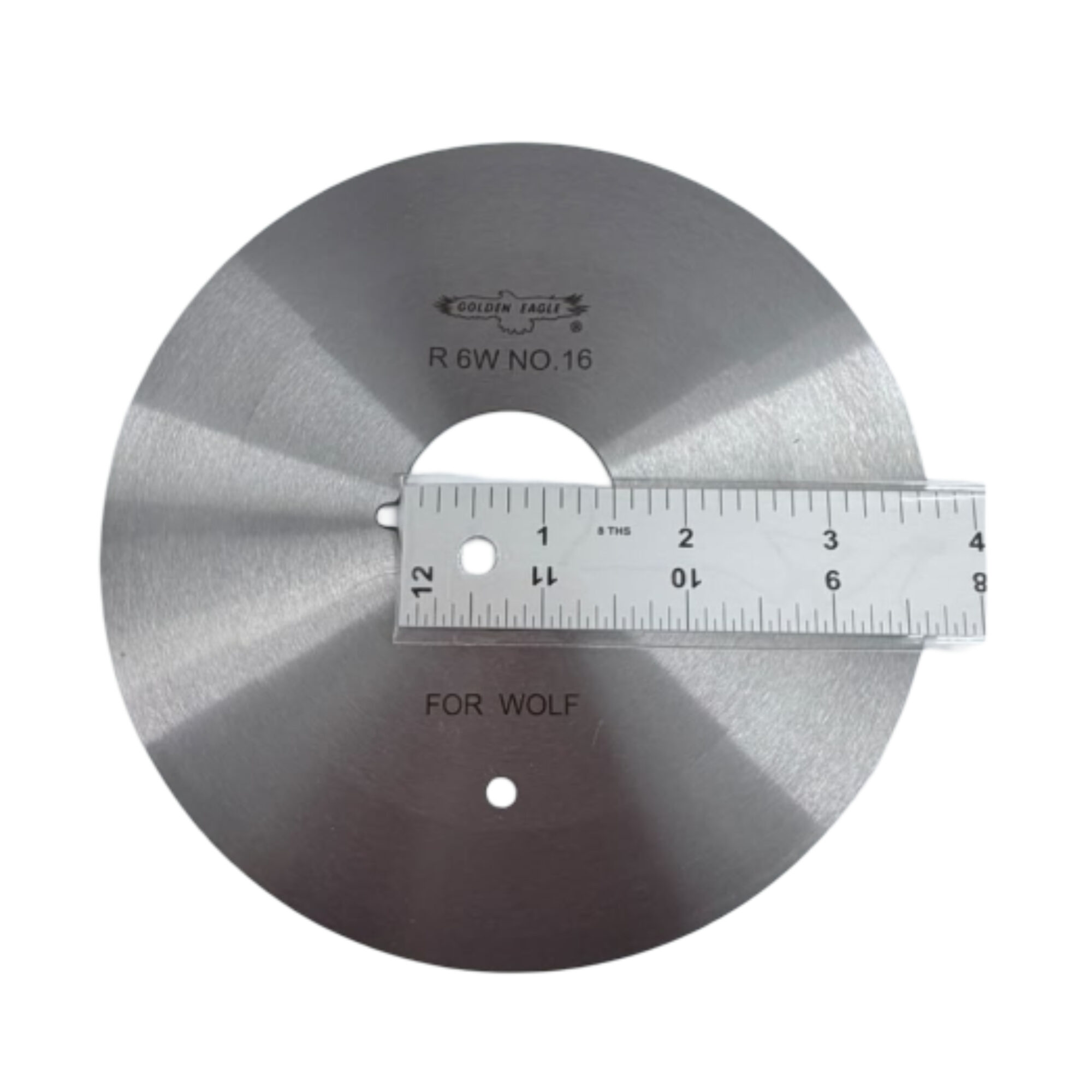 Repuesto de corte circular Golden Eagle R6W No.16 compatible con cortadora Wolf de 6 pulgadas