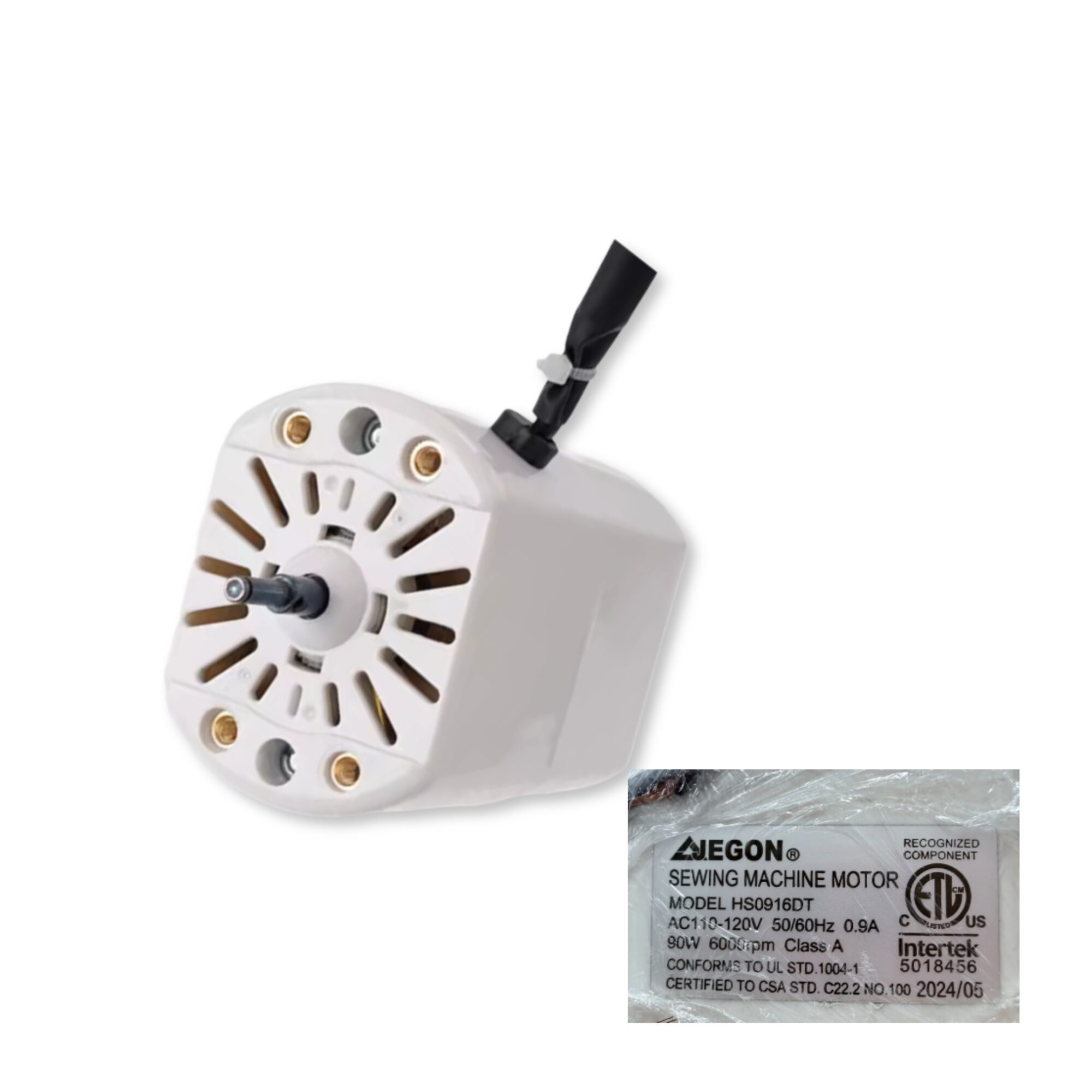 Singer HS0916DT Internal Motor, 110–120V, 90W, for Sewing Machine