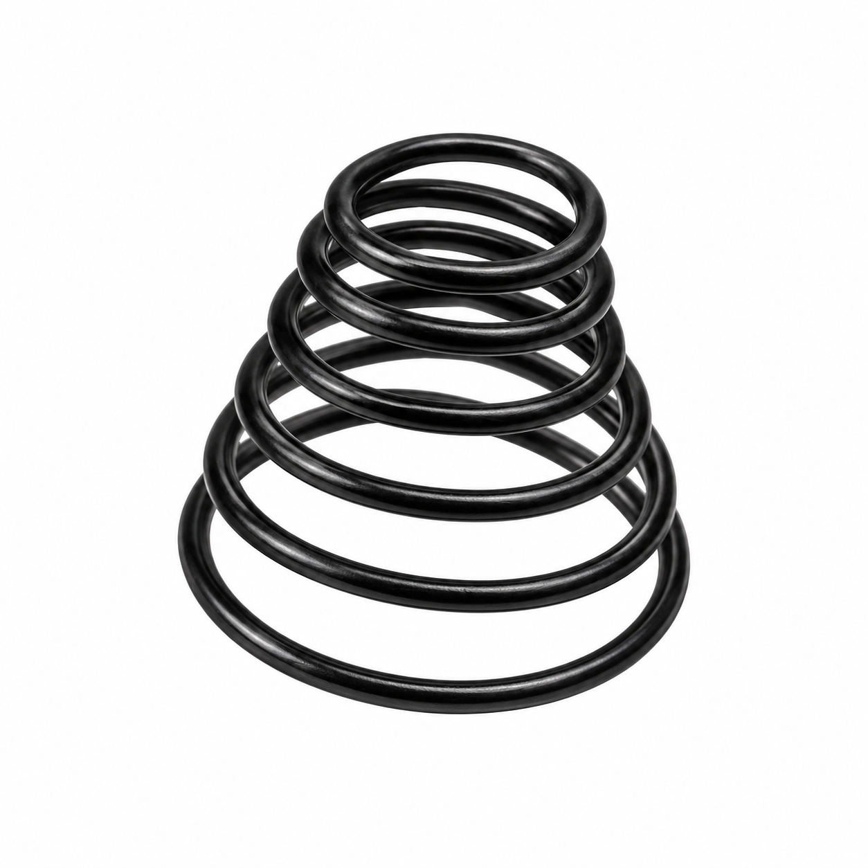 Resorte de tensión auxiliar TH204 para máquina de coser, repuesto metálico negro para el sistema de tensión del hilo.